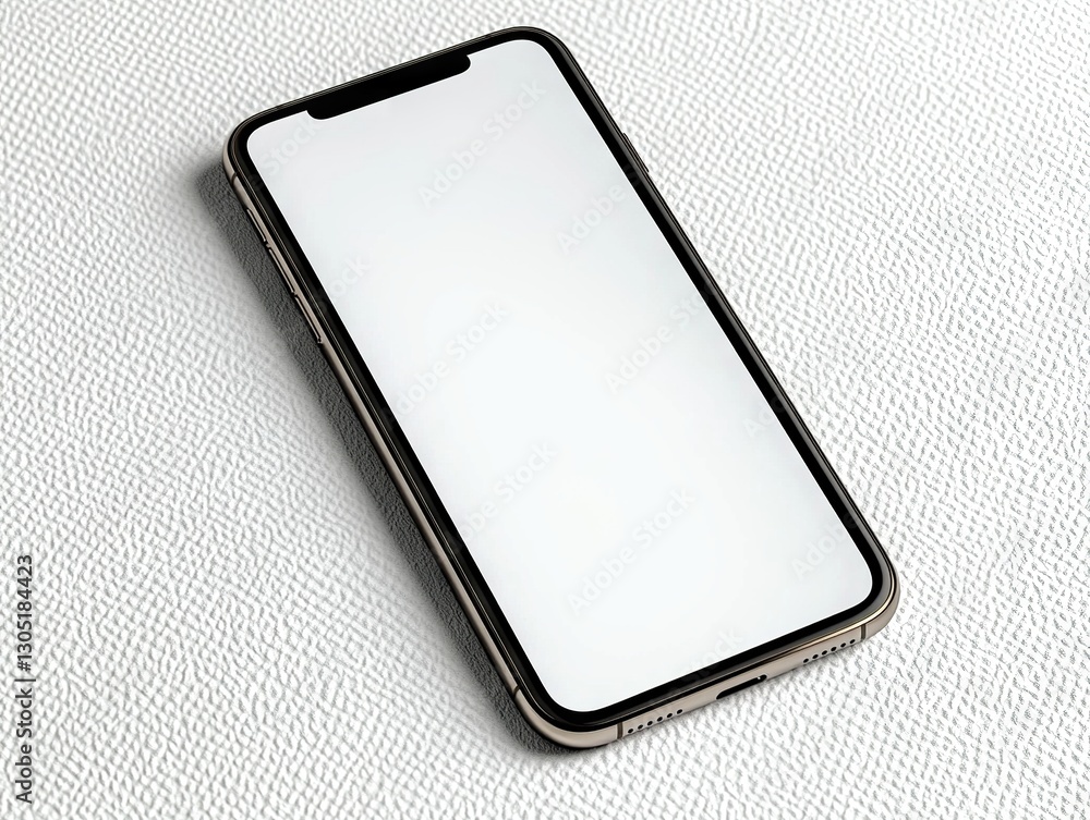 Poster exploring mobile technology trends urban setting digital device minimalist environment close-up view