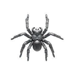 Obraz premium 3D icon of Tarantula isolated on transparency background