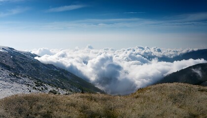 Fototapeta premium clouds and fog