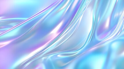 A blue and purple fabric with a shiny, reflective surface