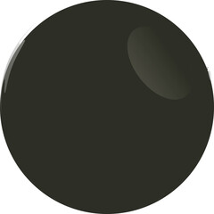 hockey puck on white background