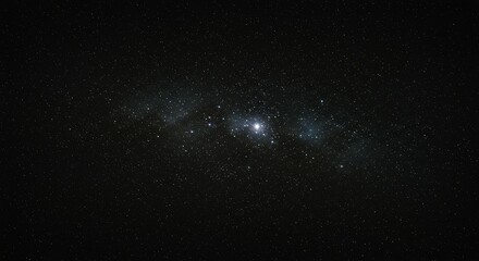 Obraz premium Celestial Tapestry: An expansive image of the galaxy, its infinite expanse of stars creating a breath taking cosmic spectacle. The universe comes alive.