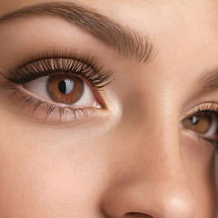 Obraz premium close up of female eye