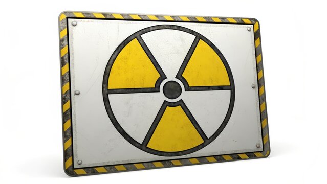 Radioactive Symbol Sign