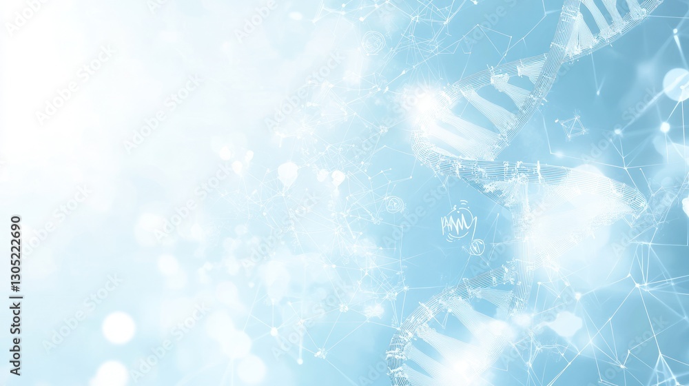 Poster abstract light blue network graphic design background. possible use for website or presentation