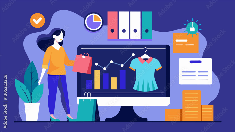Poster through the use of data tracking software fashion retailers are able to identify which pieces are se