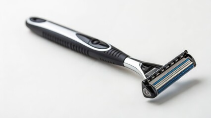 Obraz premium Disposable Razor, Close-up, White Background