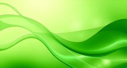 Obraz premium Abstract organic green lines flowing seamlessly, creating a dynamic and soothing wallpaper background.