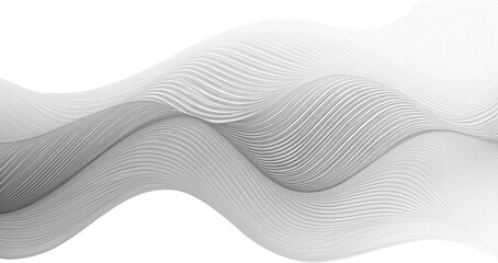 Abstract grayscale flowing wave background elegant textured lines dynamic swirl pattern design