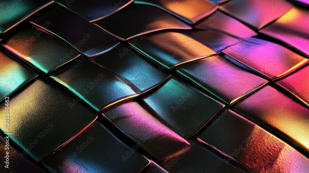 Poster abstract modern textured background with colorful reflections and glossy finish for creative design 
