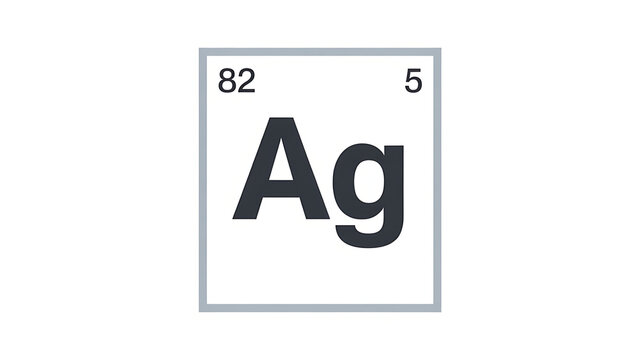 seaborgium icon white background periodic table chemical elements simple yet elegant