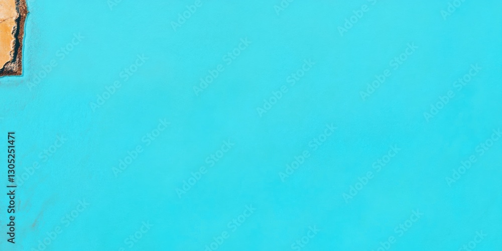 Aufkleber vibrant azure minimalism contemporary digital background with textural edge design for creative mark