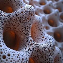 Porous Surface Close-up Texture, Abstract