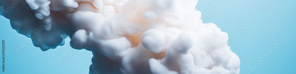 Poster Ethereal Cloud Dynamics Soft Exploring Atmospheric Textures for Digital Branding, AI Visualization, and Immersive Design Innovation