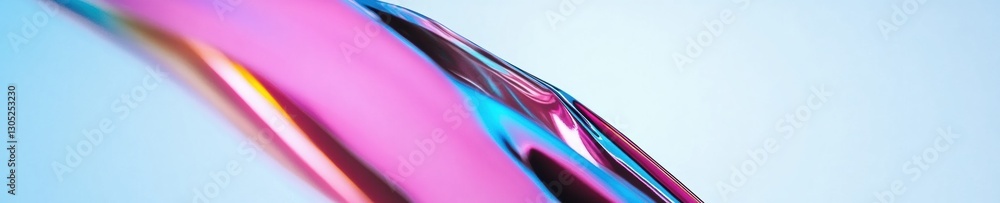 Leinwandbilder Fluid Digital Gradient Immersive Tech Aesthetic Exploring Chromatic Flow, Contemporary Design Innovation and Visual Transition Dynamics