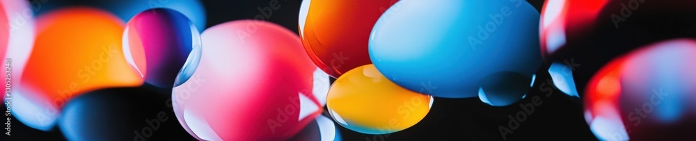 Fototapete Vibrant Digital Flow Immersive Color Dynamics in Modern Abstract Visualization - Dynamic Tech Design and Creative Brand Communication