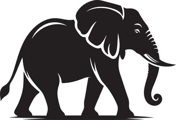 Obraz premium A Elephant Vector Art Illustration
