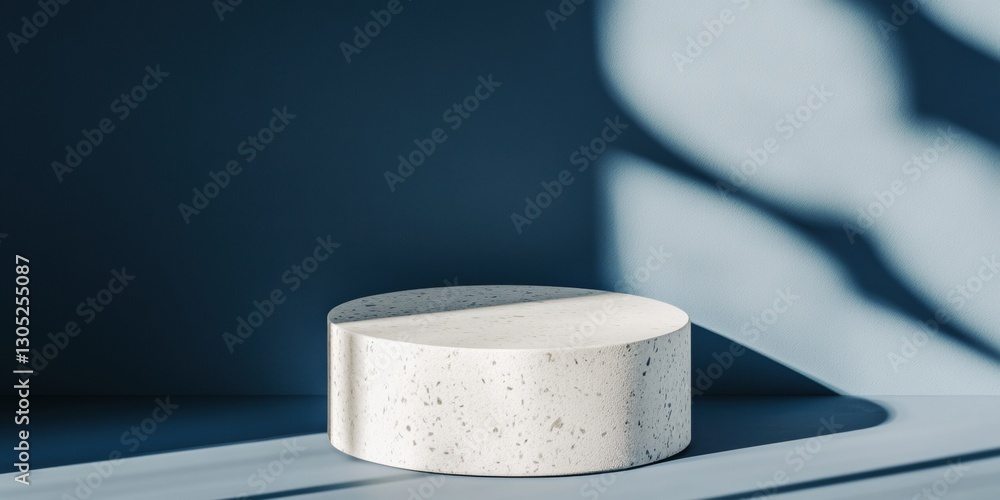 Aufkleber Minimalist Tech Podium Sophisticated Granite Display for Cutting-Edge Product Visualization in Modern Digital Marketing Ecosystem