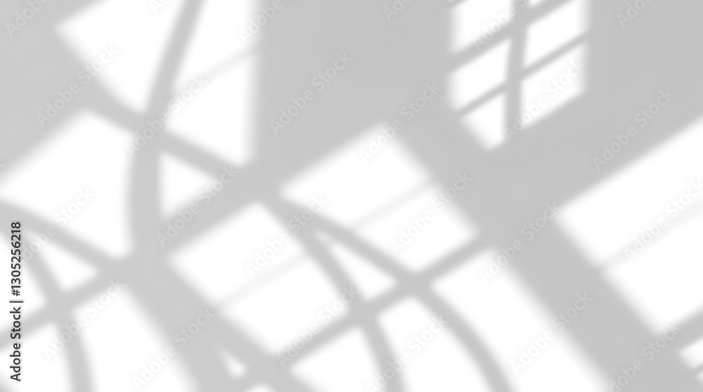 Poster shadow play: light and shadow dance across a textured surface, casting intriguing geometric patterns