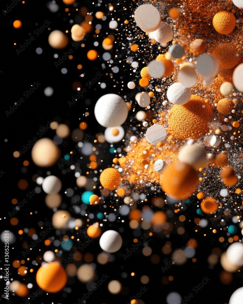 Leinwandbilder Quantum Visualization Dynamic Particle Flow Inspiring Digital Innovation and Technological Transformation in Next-Gen AI and Immersive Design Landscapes