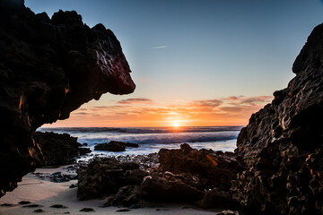 Praia Sao Lourenco sunset, Portugal © Monika Lesner-Mączyń