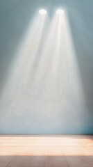 Minimalist Stage Design Ethereal Theatrical Lighting Concept - Innovative Performance Staging with Soft Illumination and Contemporary Visual Aesthetics