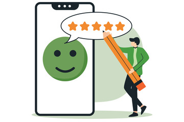 good assessment customer positive feedback