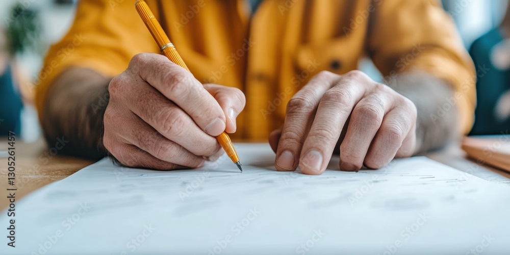 Poster Mindful Learning Essentials Gen Z Study Techniques - Minimalist Academic Performance with Analog Note-Taking in Hyper-Digital Age Classroom Settings