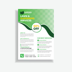 Gardening Services Flyer Template