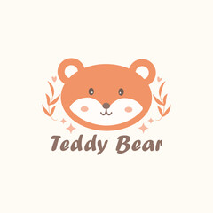 Cute teddy bear. vector design for kids bedding, fabric, wallpaper, wrapping paper, textile, t-shirt print