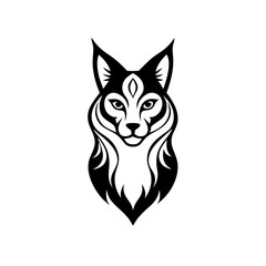 fox head vector