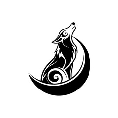 vector image of a dog