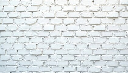 Whitewashed brick wall, subtle texture variations, masonry, shabby
