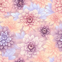 花柄パターンの背景画像