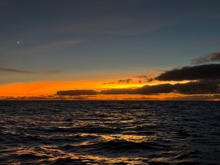 Norway view sunset mountains