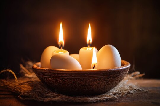 Holy Saturday. Semana Santa Candlelight Vigil: Earth Awaits Easter Resurrection