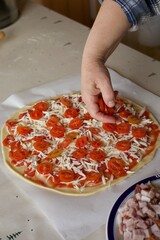 pizza making process