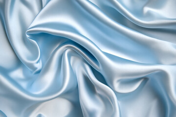 Fototapeta premium Silk satin fabric backdrop. Product space. Drapery. Show mockup presentation fashion show podium display .