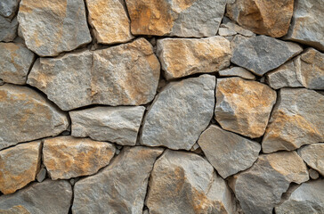 stone wall background. Stone wall surface texture. For design. Wide banner.