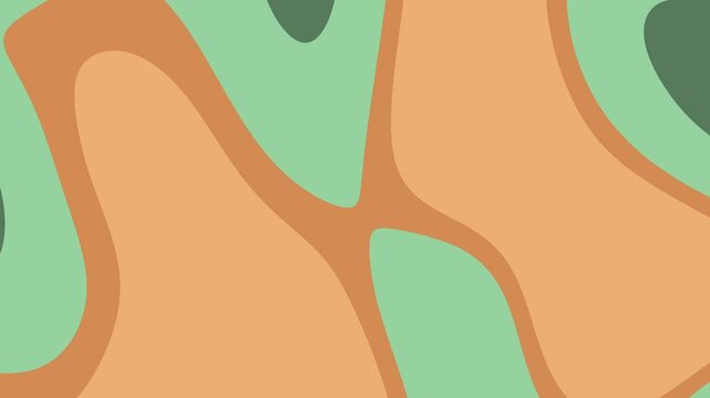 Abstract green and orange shapes suitable for backgrounds, graphic design projects, web banners, social media posts, and artistic compositions.
