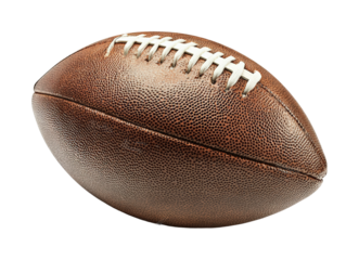 Dynamic play in football game highlights isolated on transparent background png