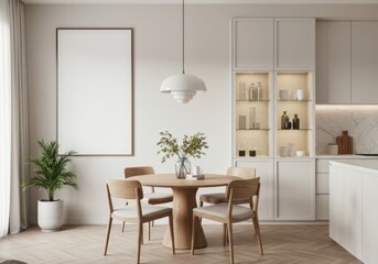 Elegant Dining Room with Minimalist Decor