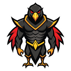 Vector illustration design of Eagle logo 