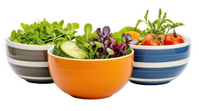 Fresh and colorful bowl of organic vegetables displaying a variety of healthy options for nutritious meals and snacks