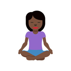 Meditating Character