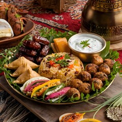 chicken with vegetables and rice