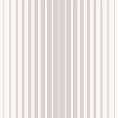 Vector Seamless Pattern Soft Beige and White Halftone Vertical Stripes Pattern Thin and Thick 