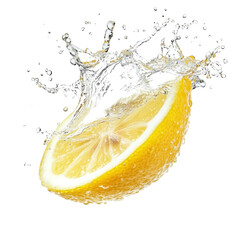 lemon slice splashing 