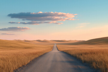 Fototapeta premium desert road