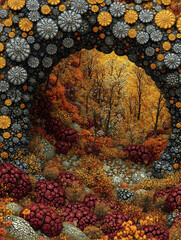 Fractal Forest Tunnel
